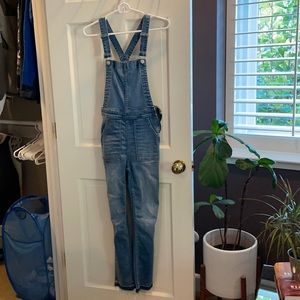 Madewell denim overalls size small